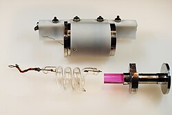 A ruby laser
