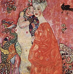 Two Women Friends or Two Women Friends, 1916–17, destroyed in 1945