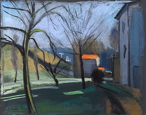 Spring with a Red Roof