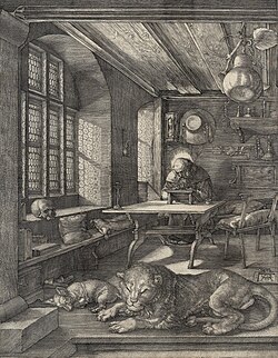 Engraving, Albrecht Dürer 1514