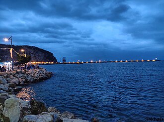 Brise de Mer seafront promenade in Bejaia