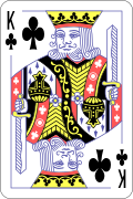 King of clubs