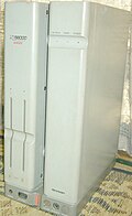 X68000 ACE-HD desktop computer for Japanese market (1988)