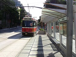 CLRV on a 512 St. Clair route at St. Clair Avenue West