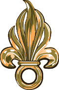 Legion-style grenade, used by the Foreign Legion in the French Army