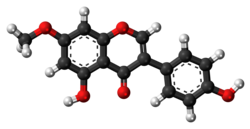 Prunetin molecule