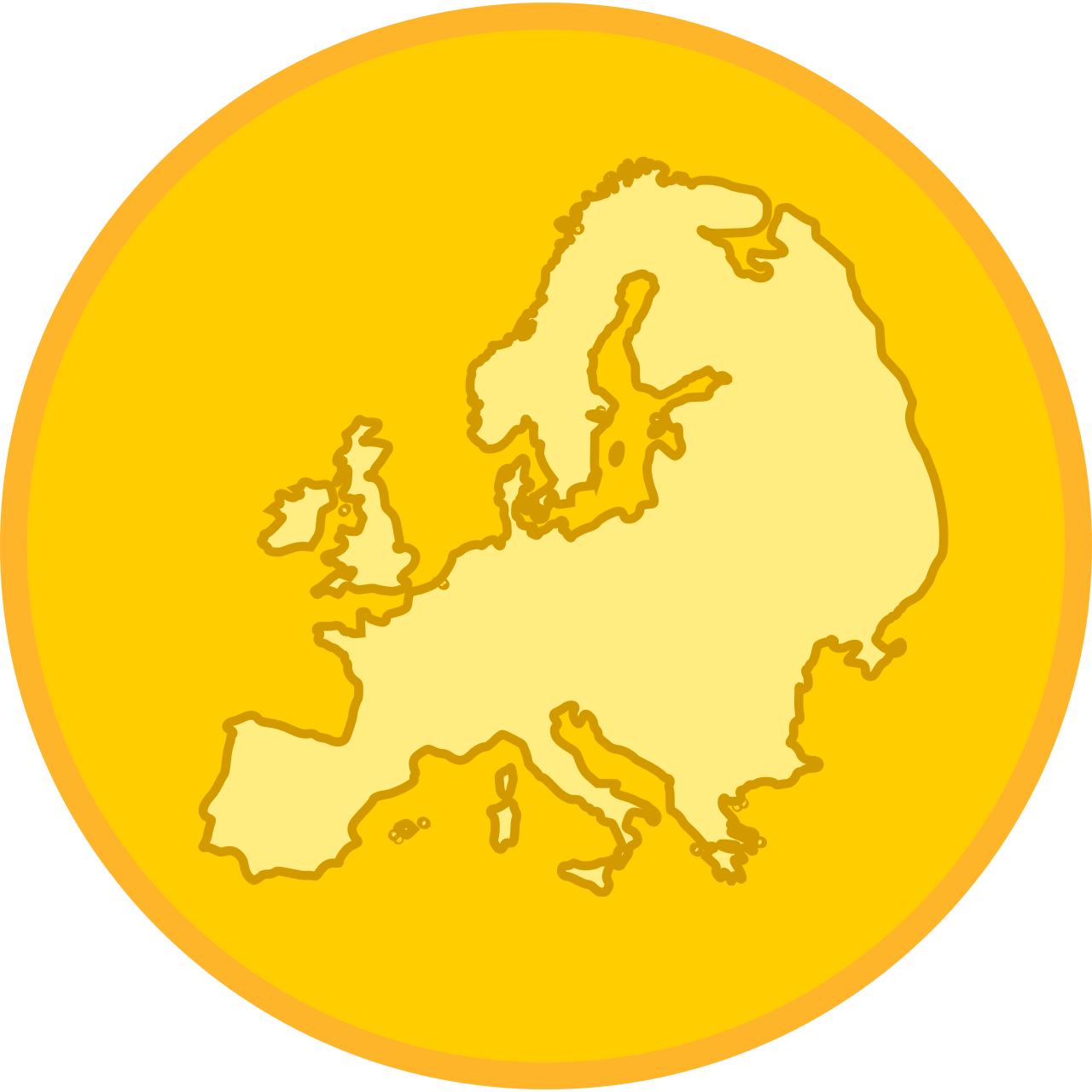 Gold medal europe.svg