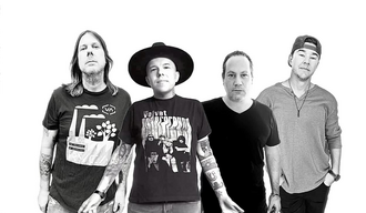 The band's 2003 classic lineup. From left: Mike Davenport, Kristopher Roe, John Collura and Chris Knapp