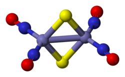 The anion in Roussin's red salt, 2−.