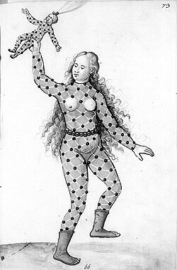 A a wild woman