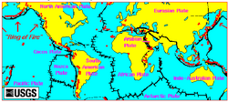 Volcano map