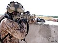 Czech Special Operations soldier in Afghanistan with a Bushmaster M4A3.