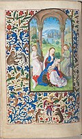 Trivulzio book of hours, folio 110v