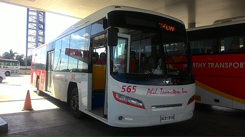 Phil Touristers Inc. "565" Daewoo BS120S.