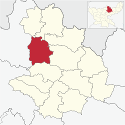 Location in Giridih District