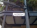 New Iberia, Louisiana street sign in English, French, and Spanish