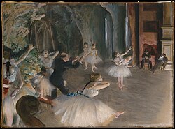 Stage Rehearsal, 1878–1879, The Metropolitan Museum of Art, New York City