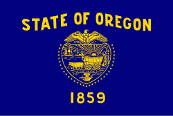 State flag of Oregon (obverse)