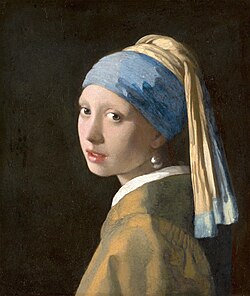 Girl with a Pearl Earring, by Johannes Vermeer