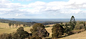 Panorama from Mount Mee lookout