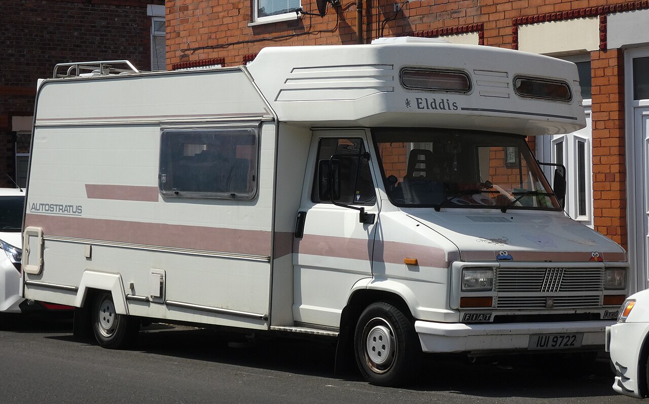 1988 Elddis Autoquest (FIAT Ducato) Motorhome - 1971cc 2.0 (80PS) Petrol - 06-2024, Front.jpg