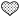 Heart symbol with dots.