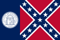 Flag of Georgia (1956–2001)