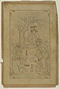 A Gathering of Dervishes in the Mughal Empire