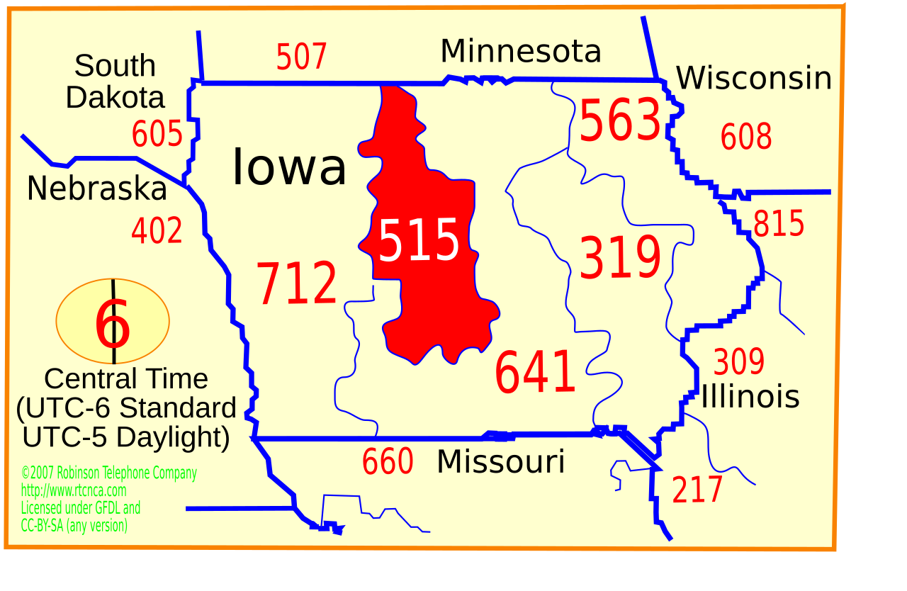 Area code 515.svg
