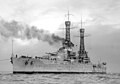 USS Nevada with lattice masts (photographed in 1926)