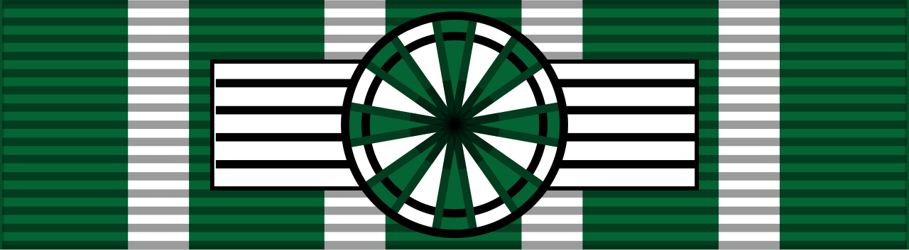 Ordre des Arts et des Lettres Commandeur ribbon.svg