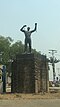 Statue of a freed slave