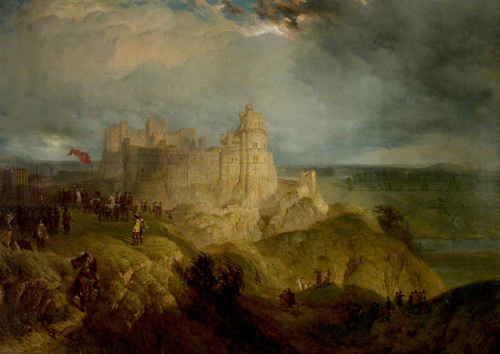 Charles I Raising His Standard by Henry Dawson, 1847