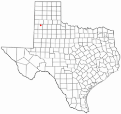 Location of Springlake, Texas