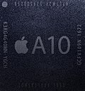 Apple A10 Fusion with on-die M10 coprocessor