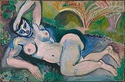 Henri Matisse, 1907, Blue Nude (Souvenir of Biskra), Baltimore Museum of Art