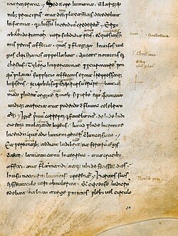 An apparently old document