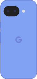 Diagram of a Pixel 10a smartphone in light purple.
