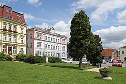 The square Náměstí T. G. Masaryka