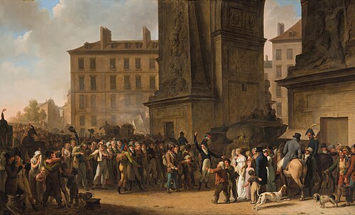 Departure of the Conscripts, 1808