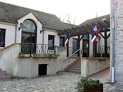 The town hall in Rubelles