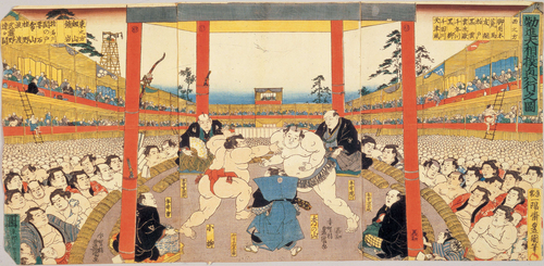 Kanjin Grand Sumo Tournament (c. 1843)