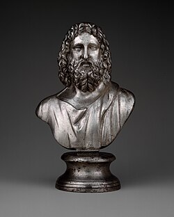 Roman bust of Serapis; 2nd century; 15.6×9.5 cm; Metropolitan Museum of Art