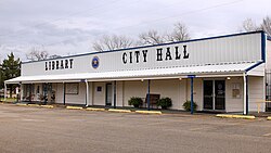 Library and City Hall in Shepherd