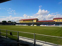 The Clinceni football stadium