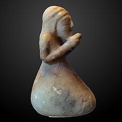 Orant statuette, Susa II, Louvre.[44]