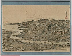 Famous places of Edo in 1803