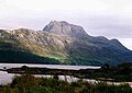 Slioch seen from the shores of Loch Maree.