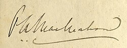 MacMahon's signature