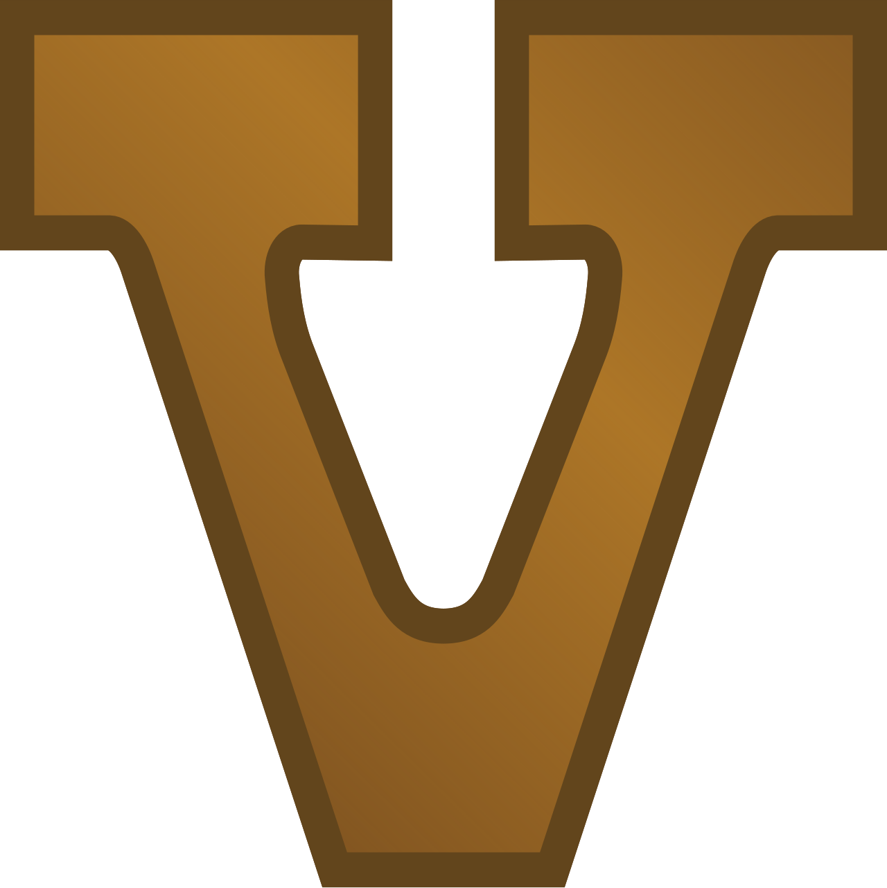 "V" device, brass.svg